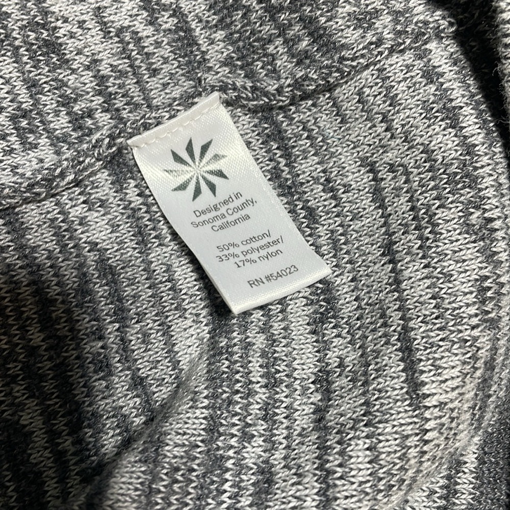 ATHLETA Heavy Heather Grey Long Sleeve Sweater Dress -S- #0027 - Picture 7 of 12